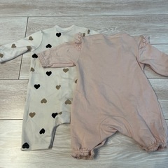 60〜70サイズ　cottoli　カバーオール　長袖の画像