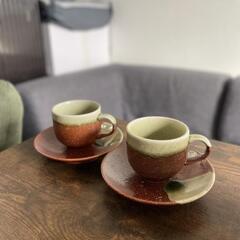 コーヒーカップ、ソーサーセット