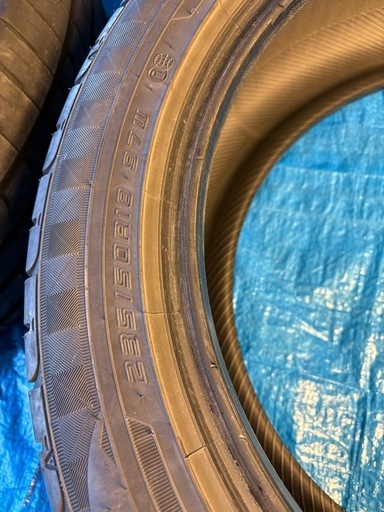 受け渡し予定者決定済　ダンロップ　エナセーブ　235/50/18