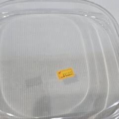 耐熱ガラス皿  フランス製の画像