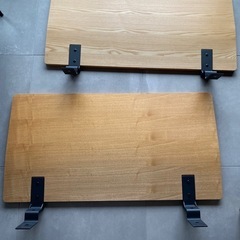 無印良品　シングル用ベッドヘッド
　2組 