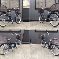 ★★値下げしました★★【2021年6月購入・美品・良品】　BRIDGESTONE/ブリヂストン　電動アシスト自転車　RAKUTTO/ラクット　RK4B41　24インチ・3段変速の画像