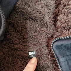 UNIQLO　裏ボア　パーカーの画像