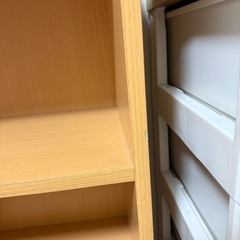 カラーボックス　ナチュラルの画像