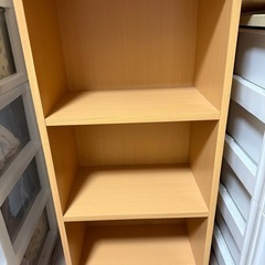 カラーボックス　ナチュラルの画像