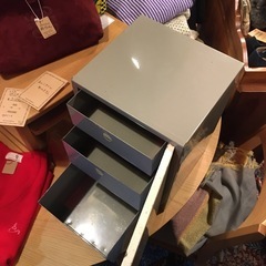 レトロ　スチール薬品箱【F00900】の画像