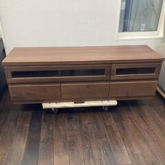 ★  テレビ台  アルダー材  幅150cm  収納付き  木目...