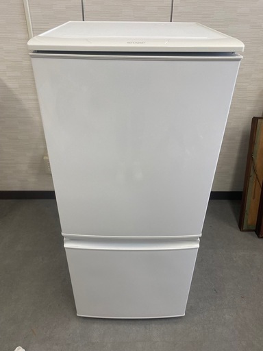 SHARPノンフロン冷凍冷蔵庫SJ-14Y-W2014年製