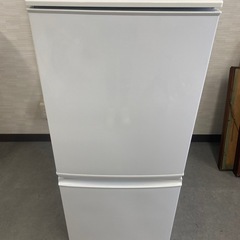 SHARPノンフロン冷凍冷蔵庫SJ-14Y-W2014年製