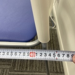 スタッキングチェア 10脚セットの画像