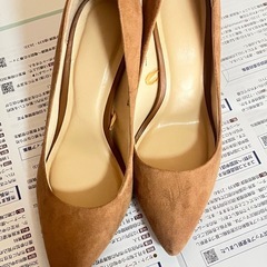 23㎝ヒール　茶の画像