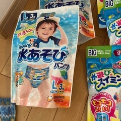 水遊び用オムツ１６枚　BIGの画像