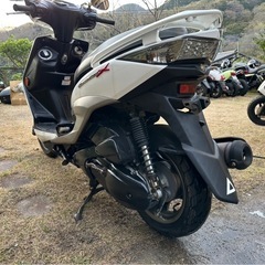 シグナスx 三型‼️ホワイト‼️樹脂パーツほぼ新品‼️の画像