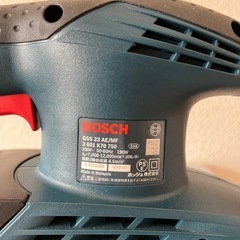 【ほぼ未使用・美品】BOSCH 吸じんオービタルサンダー GSS23AE/MF｜DIY・木工におすすめ！の画像