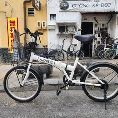 『ＳＡＬＥ　５０％』　折りたたみ自転車　２０インチ　カゴ　付き　...