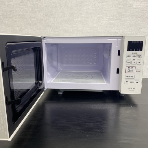 【ご来店限定】＊ HITACHI 電子レンジ　2022年製＊0401-2
