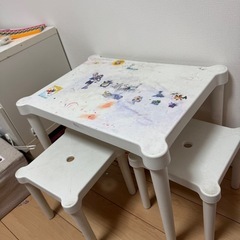 【無料】机と椅子2点セット