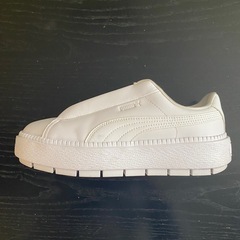 PUMA  白スリッポン　25センチの画像