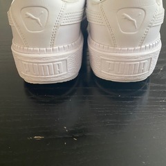 PUMA  白スリッポン　25センチの画像