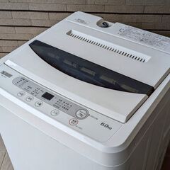 安心保証あり☆YAMADA☆6kg 中古洗濯機☆2019年☆YWM-T60G1☆風乾燥付 家電 おまとめ２万円以上で送料無料（熊本限定）激安の画像