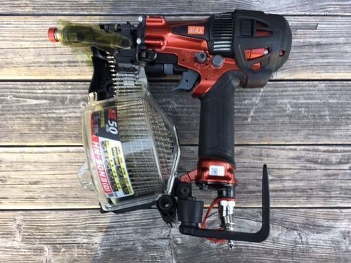 ★★値下げしました★★【動作確認済み・美品・良品】　MAX/マックス　釘打機　高圧コイルネイラ　HN-50シリーズ　HN-50N3(D