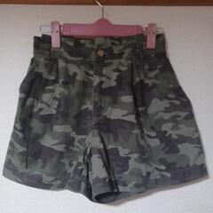 ハニーズ 迷彩 ミリタリー ショートパンツ L