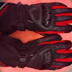 ライディングパンツ、グローブの画像