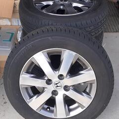 185/65R15タイヤ&ホイールセット【溝あります】