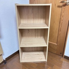 カラーボックス　木目　収納　棚　
