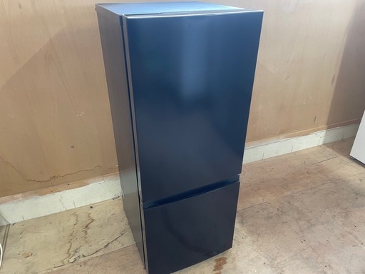 032798美品タグレーベル2ドア冷蔵庫154L2021年製