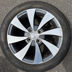 マツダ軽自動車純正ホイールサマータイヤ4本セットの画像