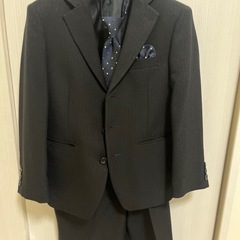 子ども用スーツ　130サイズ　白シャツ　カラーシャツ　ネクタイ　...
