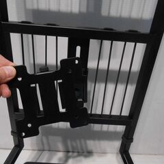 【配送出来ます】訳アリ 高さ調節可 デュアルモニタースタンド 上下モニタースタンド（近くなら配送も可能です。宅配もお問合せ下さい）の画像