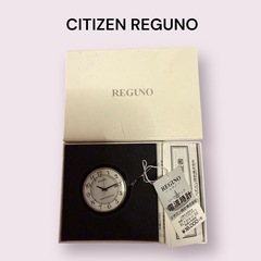 【新品】CITIZEN REGUNO 電波懐中時計 KL7-91...