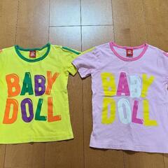 ベビードール　Tシャツ　2枚セット　120　130