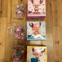 【新品7個SET】チョッパー フィギュア ぬいぐるみ ワンピースの画像