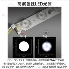 【2025新製品】シーリングファン  ライト  DCモーター の画像