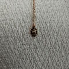 K18PGダイヤモンドネックレスの画像