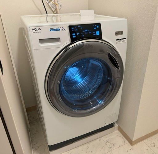 アクア　ドラム式洗濯機　12kg 2022年製