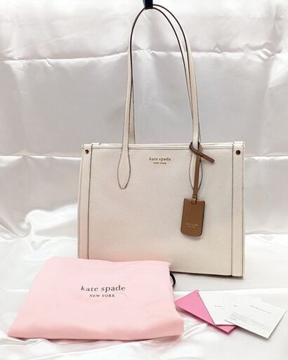 【kate spade】K8638 マーケット ぺブル レザー ミディアム トート☆Ａ品☆質屋 ユニオン本通店 ケートスペード