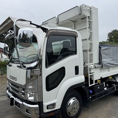 【車検付】1万キロ未満！４ｔダンプ　ワンオーナー　コブレーン付き...