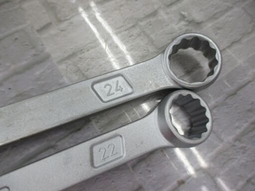 ハゼット 17.19.22ｍｍ コンビネーションレンチ 3本セット 中古品 【ハンズクラフト宜野湾店】 ハゼット 17.19.22mm コンビネーションレンチ 3本セット 中古品