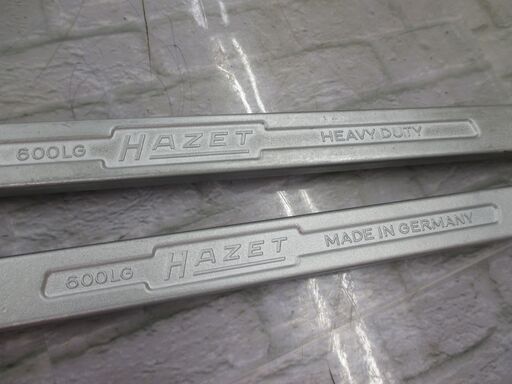 ハゼット 600LG ロングレンチ2セット 22/24 中古品 【ハンズクラフト宜