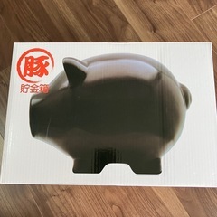 ぶた貯金箱！たくさん貯まりそう〜新品の画像