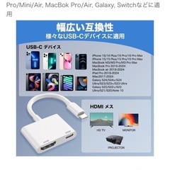 新品HDMI type-c 変換 アダプタ&USBアダプタ・PCサプライ&タイプC HDMI 変換アダプターの画像