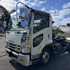 【車検10月まで残】４ｔアームロール ワンオーナー 記録簿あり ...