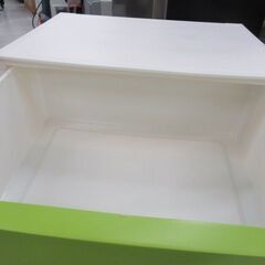 4段 プラチェスト 幅54×奥行42×高さ89cm グリーン系 衣装ケース リビングチェスト タンス 箪笥 衣類収納 収納家具 苫小牧西店 の画像