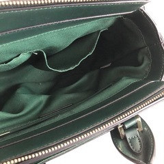 【中古品】&chouette アンドシュエット 2way ハンドバッグ ショルダーバッグ グリーン レディース 鞄の画像