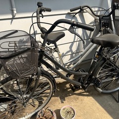 メーカー自転車を3万円ほどで購入しました。 ほとんど乗らず防災倉庫に