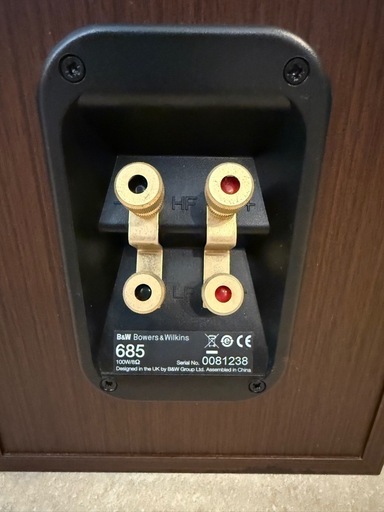 B&W 685 スピーカー　スタンド付き